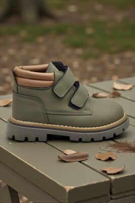 238V Ortopedik Taban Cırtlı Kız Çocuk Bot Cırtlı Erkek Bot Unisex Bot - 6