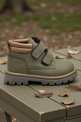 238V Ortopedik Taban Cırtlı Kız Çocuk Bot Cırtlı Erkek Bot Unisex Bot - 6