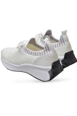 239 TAM Ortopedik Taban Triko Kadın Spor Ayakkabı Günlük Spor Ayakkabı - 10