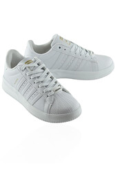 240 Ortopedik Taban Kadın Erkek Spor Ayakkabı Unisex Spor Adidas Tarzı - 9