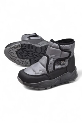 261K Ortopedik Taban Cırtlı Kız Çocuk Bot Cırtlı Erkek Bot Unisex Yağmur Botu - 4