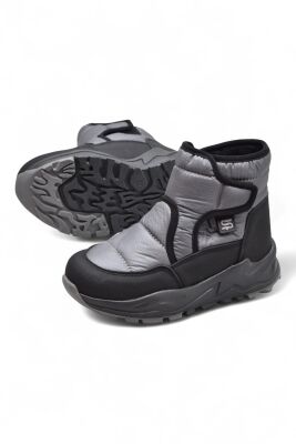 261K Ortopedik Taban Cırtlı Kız Çocuk Bot Cırtlı Erkek Bot Unisex Yağmur Botu - 4