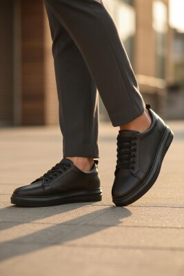 271 Tam Ortopedik Taban Hakiki Deri Günlük Erkek Ayakkabı Casual Erkek Ayakkabı Sneakers - 3