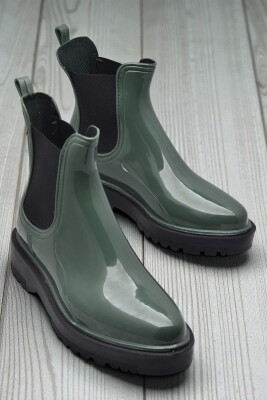 300-50 Ortopedik Taban Lastikli Günlük Kadın Bot Plastik Bot SU GEÇİRMEZ Kadın Bot - ISPARTALILAR