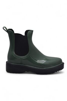 300-50 Ortopedik Taban Lastikli Günlük Kadın Bot Plastik Bot SU GEÇİRMEZ Kadın Bot - 6