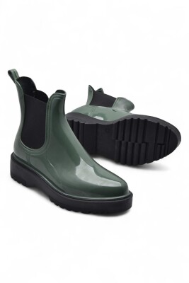 300-50 Ortopedik Taban Lastikli Günlük Kadın Bot Plastik Bot SU GEÇİRMEZ Kadın Bot - 15