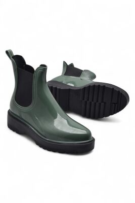 300-50 Ortopedik Taban Lastikli Günlük Kadın Bot Plastik Bot SU GEÇİRMEZ Kadın Bot - 15