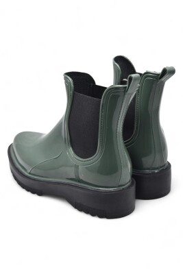 300-50 Ortopedik Taban Lastikli Günlük Kadın Bot Plastik Bot SU GEÇİRMEZ Kadın Bot - 16