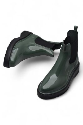 300-50 Ortopedik Taban Lastikli Günlük Kadın Bot Plastik Bot SU GEÇİRMEZ Kadın Bot - 24