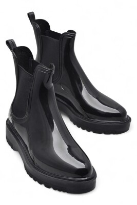 300-50 Ortopedik Taban Lastikli Günlük Kadın Bot Plastik Bot SU GEÇİRMEZ Kadın Bot - 4