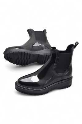 300-50 Ortopedik Taban Lastikli Günlük Kadın Bot Plastik Bot SU GEÇİRMEZ Kadın Bot - 13