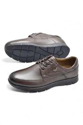 301 Ortopedik Topuk Masajlı Hakiki Deri Erkek Ayakkabı Kışlık Erkek Deri Ayakkabı - 17