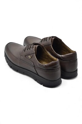 301 Ortopedik Topuk Masajlı Hakiki Deri Erkek Ayakkabı Kışlık Erkek Deri Ayakkabı - 18