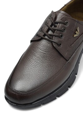 301 Ortopedik Topuk Masajlı Hakiki Deri Erkek Ayakkabı Kışlık Erkek Deri Ayakkabı - 20