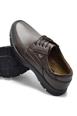 301 Ortopedik Topuk Masajlı Hakiki Deri Erkek Ayakkabı Kışlık Erkek Deri Ayakkabı - 21