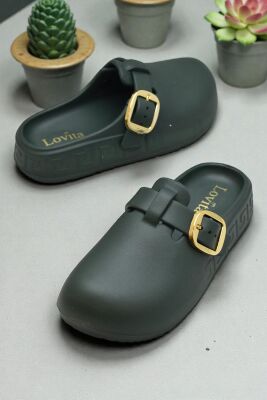 303 Rahat Ortopedik Taban Günlük Kadın Terlik Önü Kapalı Eva Kadın Terlik - 6