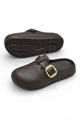 303 Rahat Ortopedik Taban Günlük Kadın Terlik Önü Kapalı Eva Kadın Terlik - 17