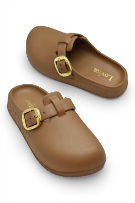 303 Rahat Ortopedik Taban Günlük Kadın Terlik Önü Kapalı Eva Kadın Terlik - 2