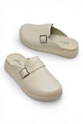 3102 Rahat Ortopedik Taban Günlük Kadın Terlik Önü Kapalı Kadın Terlik - 4