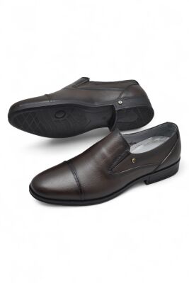 3572 Tam Ortopedik Taban Hakiki Deri Erkek Ayakkabı Hava Süspansüyonlu - 6