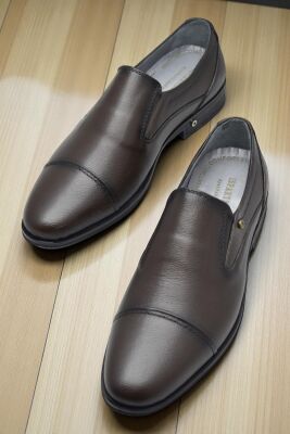 3572 Tam Ortopedik Taban Hakiki Deri Erkek Ayakkabı Hava Süspansüyonlu - 4