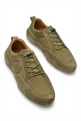 362 Ortopedik Taban Günlük Hakiki Deri Erkek Ayakkabı Esnek Hazır Taban Casual Ayakkabı - 2