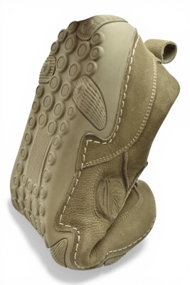 362 Ortopedik Taban Günlük Hakiki Deri Erkek Ayakkabı Esnek Hazır Taban Casual Ayakkabı - 4