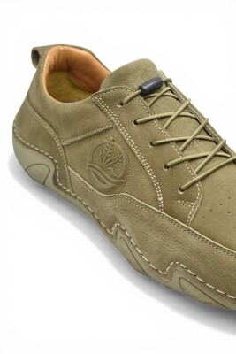 362 Ortopedik Taban Günlük Hakiki Deri Erkek Ayakkabı Esnek Hazır Taban Casual Ayakkabı - 5