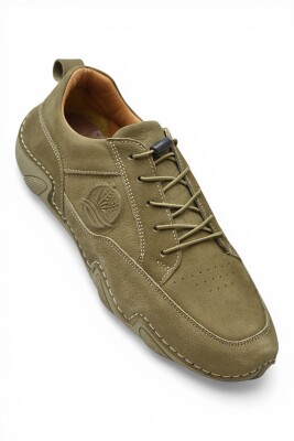 362 Ortopedik Taban Günlük Hakiki Deri Erkek Ayakkabı Esnek Hazır Taban Casual Ayakkabı - 6