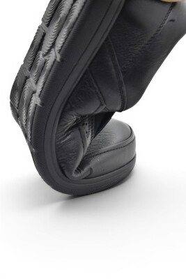 3702 Hazır Ortopedik Taban İçi Dışı Deri Erkek Ayakkabı Casual Erkek Ayakkabı - 6