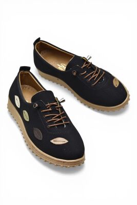 375K Hafif Esnek Ortopedik Taban Günlük İçi Deri Kadın Ayakkabı Casual Ayakkabı - 6