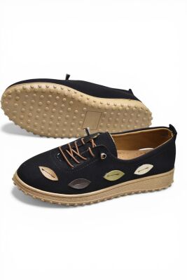 375K Hafif Esnek Ortopedik Taban Günlük İçi Deri Kadın Ayakkabı Casual Ayakkabı - 7