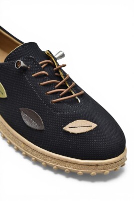 375K Hafif Esnek Ortopedik Taban Günlük İçi Deri Kadın Ayakkabı Casual Ayakkabı - 9