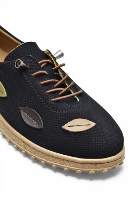 375K Hafif Esnek Ortopedik Taban Günlük İçi Deri Kadın Ayakkabı Casual Ayakkabı - 9