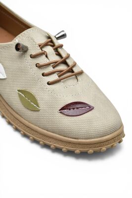 375K Hafif Esnek Ortopedik Taban Günlük İçi Deri Kadın Ayakkabı Casual Ayakkabı - 14