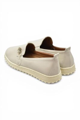 376K Hafif Esnek Ortopedik Taban Günlük İçi Deri Kadın Ayakkabı Casual Ayakkabı - 11