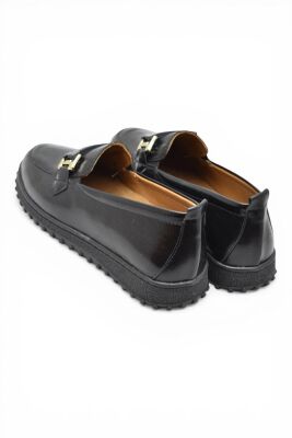 377K Hafif Esnek Ortopedik Taban Günlük İçi Deri Kadın Ayakkabı Casual Laofer Ayakkabı - 6