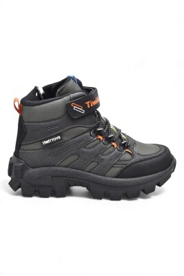 390U Ortopedik Taban Lastikli Cırtlı Kız Çocuk Bot Erkek Çocuk Bot Unisex Çocuk Bot - 2