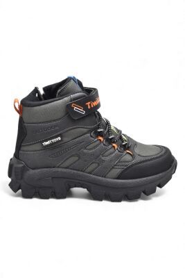 390U Ortopedik Taban Lastikli Cırtlı Kız Çocuk Bot Erkek Çocuk Bot Unisex Çocuk Bot - 2