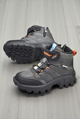 390U Ortopedik Taban Lastikli Cırtlı Kız Çocuk Bot Erkek Çocuk Bot Unisex Çocuk Bot - 5