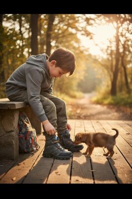 390U Ortopedik Taban Lastikli Cırtlı Kız Çocuk Bot Erkek Çocuk Bot Unisex Çocuk Bot - 15