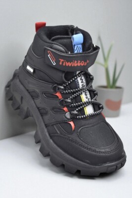 390U Ortopedik Taban Lastikli Cırtlı Kız Çocuk Bot Erkek Çocuk Bot Unisex Çocuk Bot - 23