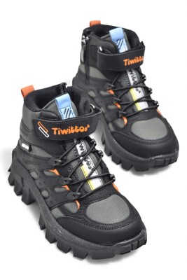 390U Ortopedik Taban Lastikli Cırtlı Kız Çocuk Bot Erkek Çocuk Bot Unisex Çocuk Bot - 22