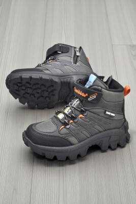 390U Ortopedik Taban Lastikli Cırtlı Kız Çocuk Bot Erkek Çocuk Bot Unisex Çocuk Bot - 5