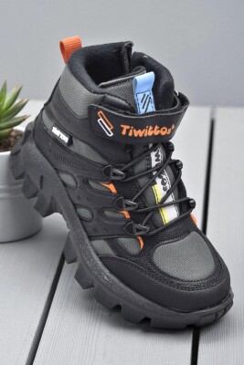 390U Ortopedik Taban Lastikli Cırtlı Kız Çocuk Bot Erkek Çocuk Bot Unisex Çocuk Bot - 21