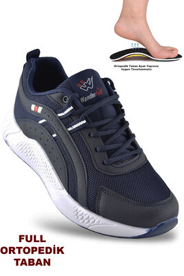 4138 Ortopedik Taban Günlük Erkek Spor Ayakkabı ULTRA RAHAT TABAN Spor Yazlık Ayakkabı - 1
