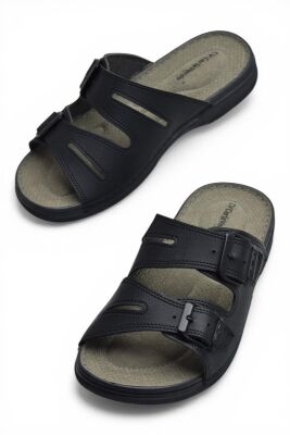 4405 Rahat Ortopedik Taban Kaymaz Taban Günlük Erkek Terlik Yazlık Terlik - 1