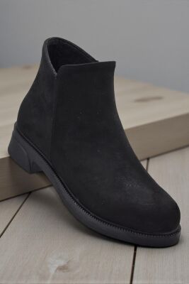 4571 Kaymaz Taban Fermuarlı Bağcıklı Günlük Kadın Bot Postal Kadın Bot - 1