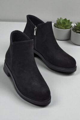 4571 Kaymaz Taban Fermuarlı Bağcıklı Günlük Kadın Bot Postal Kadın Bot - 5