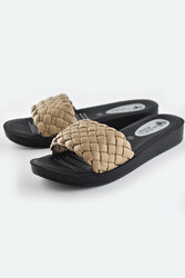 5003 Rahat Taban Günlük Kadın Terlik Ayakkabı Sandalet - 15